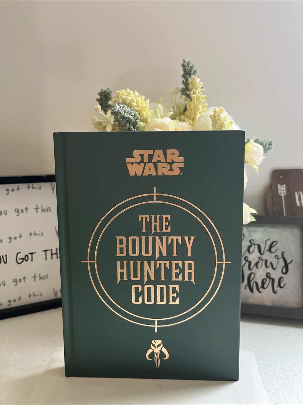 Star Wars Hardcover Coffee Table Book - Green with Gold Foil